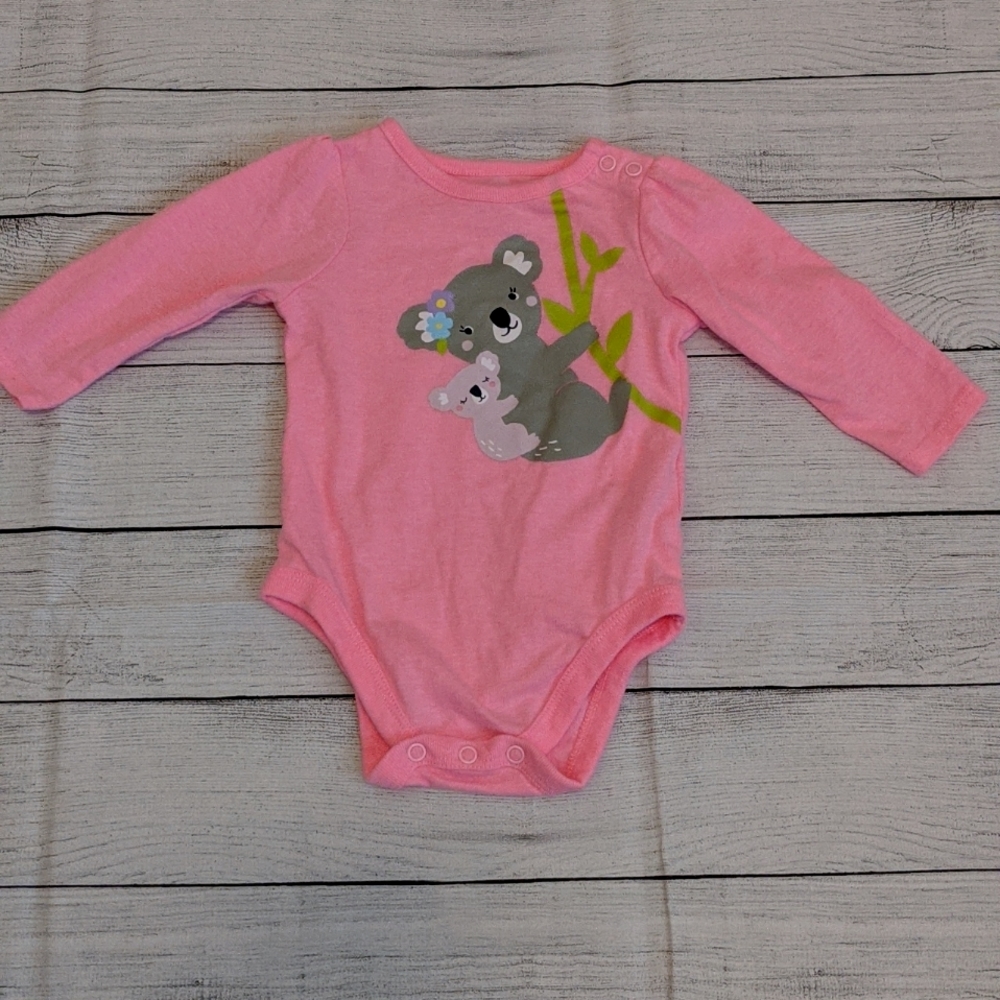 Koala bear long sleeve onesie